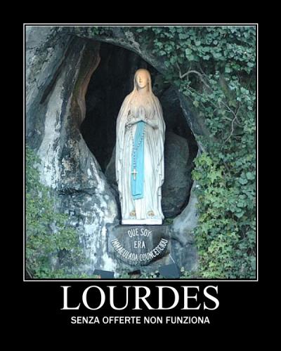 Lourdes demotivational