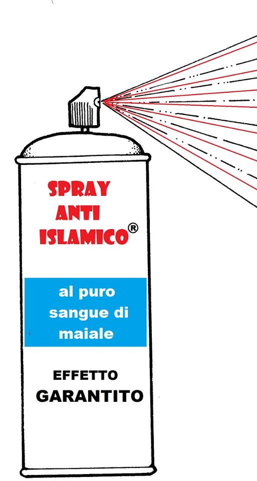 spray anti islam